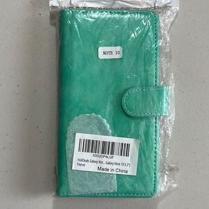 Galaxy Note 10 Wallet Wristlet Phone Holder With Credit Card  ID Holder Teal NWT